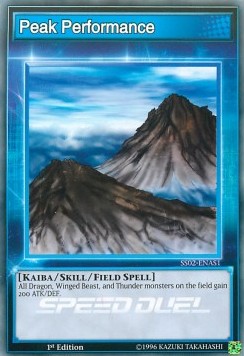 Picco nelle Prestazioni (Skill) - Speed Duel Starter Decks: Duelists of Tomorrow (Common) [SS02-AS1]