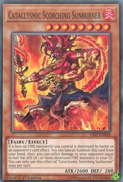 Bruciasole Ardente Cataclismico - Savage Strike (Common) [SAST-028]