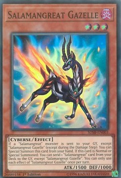 Salamagna Gazzella - Structure Deck: Soulburner (Super Rare) [SDSB-003]