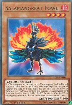 Salamagna Crestato - Structure Deck: Soulburner (Common) [SDSB-005]