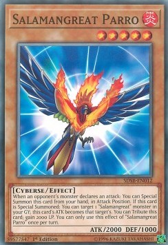 Salamagna Pappago - Structure Deck: Soulburner (Common) [SDSB-012]