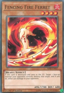 Furetto del Fuoco Schermidore - Structure Deck: Soulburner (Common) [SDSB-017]