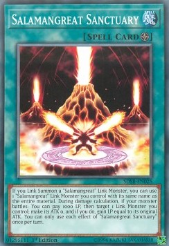 Santuario Salamagna - Structure Deck: Soulburner (Common) [SDSB-025]