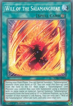Volontà della Salamagna - Structure Deck: Soulburner (Common) [SDSB-026]