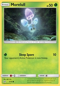 Morelull - Detective Pikachu (Common) [DET-3]