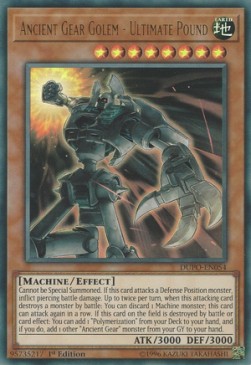 Golem-Ingranaggio Antico - Picchiatore Finale - Duel Power (Ultra Rare) [DUPO-054]