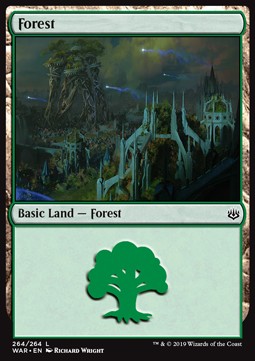 Foresta - La Guerra della Scintilla (Land) [WAR-264]