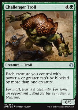 Troll Sfidante - La Guerra della Scintilla (Uncommon) [WAR-157]