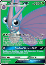 Venomoth GX - Unbroken Bonds (Ultra Rare) [UNB-193]