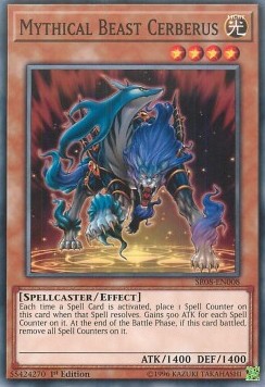 Cerbero Mitica Bestia - Structure Deck: Order of the Spellcasters (Common) [SR08-008]