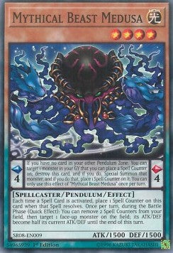Medusa Mitica Bestia - Structure Deck: Order of the Spellcasters (Common) [SR08-009]