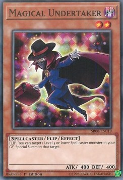 Impresario di Pompe Funebri Magico - Structure Deck: Order of the Spellcasters (Common) [SR08-019]