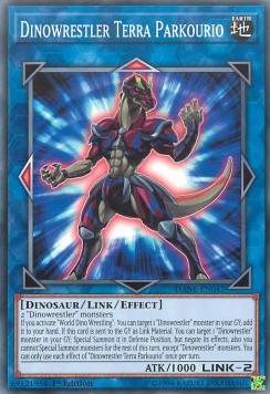 Dinowrestler Terra Parkourio - Neotempesta Oscura (Common) [DANE-042]