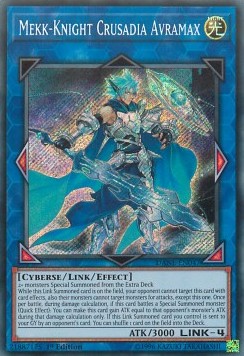 Meck-Cavaliere Crociatia Avramax - Neotempesta Oscura (Secret Rare) [DANE-047]