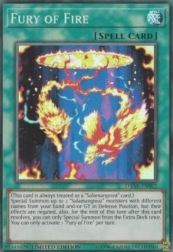 Furia del Fuoco - Neotempesta Oscura (Super Rare) [DANE-SE2]
