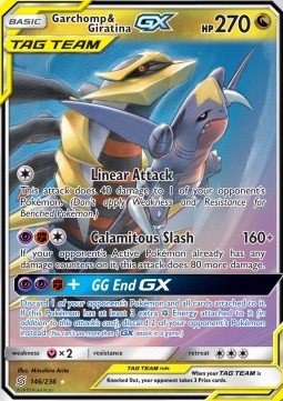 Garchomp & Giratina GX - Unified Minds (Ultra Rare) [UNM-146]