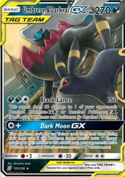 Umbreon & Darkrai GX - Unified Minds (Ultra Rare) [UNM-125]