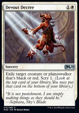 Decreto Devoto - Set base 2020 (Uncommon) [M20-13]