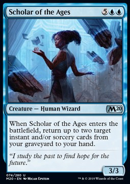 Studiosa delle Ere - Set base 2020 (Uncommon) [M20-74]