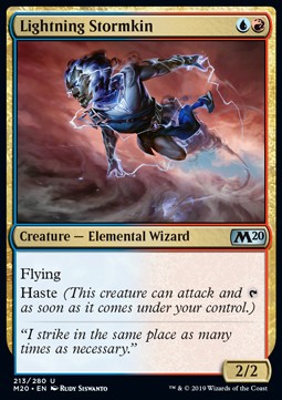 Tempestiforme dei Fulmini - Set base 2020 (Uncommon) [M20-213]