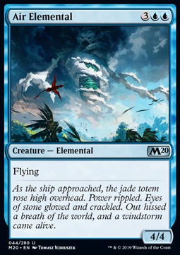 Elementale dell'Aria - Set base 2020 (Uncommon) [M20-44]