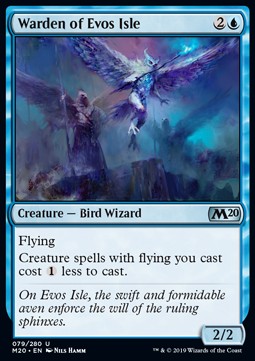 Custode dell'Isola Evos - Set base 2020 (Uncommon) [M20-79]