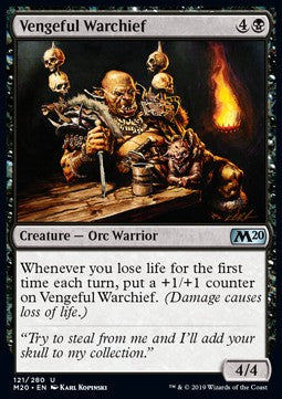 Condottiero Vendicativo - Set base 2020 (Uncommon) [M20-121]