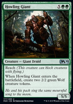 Gigante Urlante - Set base 2020 (Uncommon) [M20-177]