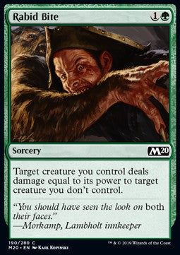 Morso Rabbioso - Set base 2020 (Common) [M20-190]