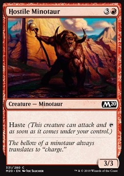 Minotauro Ostile - Set base 2020: Extras (Common) [XM20-331]