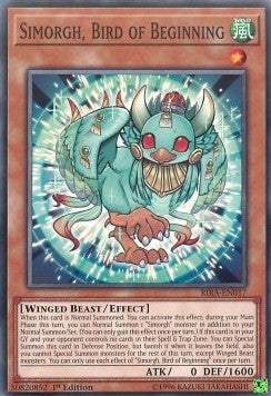 Simorgh, Volatile dell'Inizio - Rising Rampage (Common) [RIRA-017]