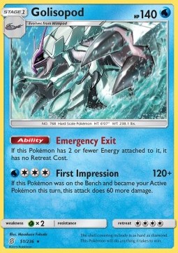 Golisopod - Unified Minds (Holo Rare) [UNM-51]