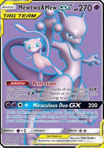 Mewtwo & Mew GX - Unified Minds (Ultra Rare) [UNM-222]