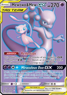 Mewtwo & Mew GX - Unified Minds (Ultra Rare) [UNM-222]