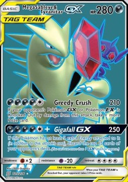 Mega Sableye & Tyranitar GX - Unified Minds (Ultra Rare) [UNM-225]