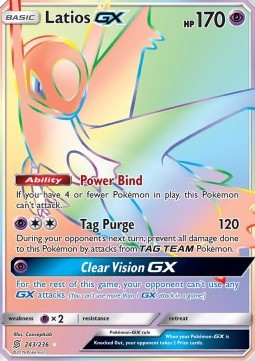 Latios GX - Unified Minds (Secret Rare) [UNM-243]