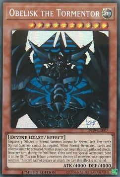 Obelisk il Tormentatore - 2019 Gold Sarcophagus Tin (Secret Rare) [TN19-007]