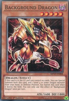 Drago Background - 2019 Gold Sarcophagus Tin Mega Pack (Common) [MP19-008]