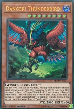 Pericolo! Uccello di Tuono! - 2019 Gold Sarcophagus Tin Mega Pack (Ultra Rare) [MP19-217]
