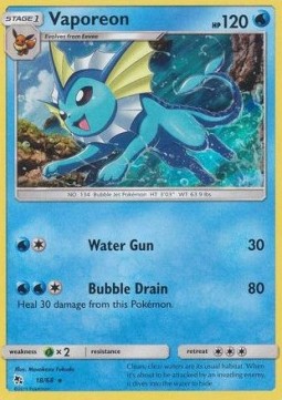 Vaporeon - Destino Sfuggente (Holo Rare) [HIF-18]