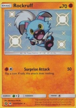 Rockruff - Destino Sfuggente (Holo Rare) [HIF-SV23]