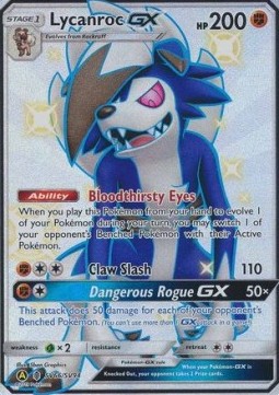 Lycanroc GX - Destino Sfuggente (Ultra Rare) [HIF-SV66]