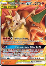 Charizard & Braixen GX - Eclissi Cosmica (Ultra Rare) [CEC-22]