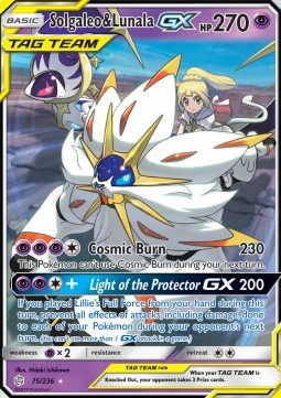 Solgaleo & Lunala GX - Eclissi Cosmica (Ultra Rare) [CEC-75]