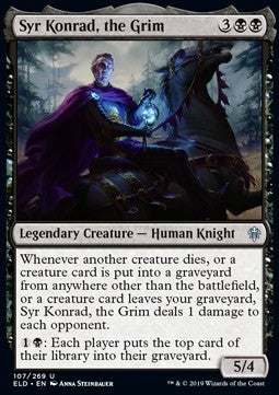Syr Konrad, il Lugubre - Throne of Eldraine (Uncommon) [ELD-107]