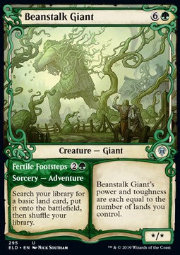 Gigante dei Fagioli // Passi Fertili - Throne of Eldraine: Extras (Uncommon) [XELD-295]
