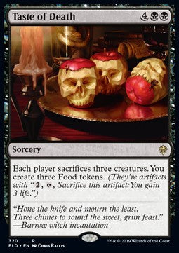Assaggio di Morte - Throne of Eldraine: Extras (Rare) [XELD-320]