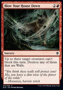 Soffiare Via la Casa - Throne of Eldraine (Common) [ELD-114]