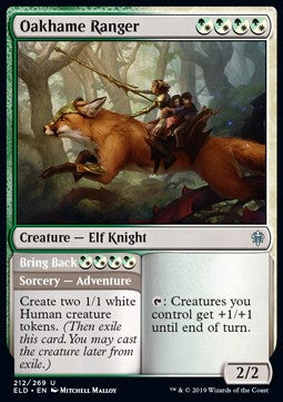 Ranger di Quercetania // Riportare Indietro - Throne of Eldraine (Uncommon) [ELD-212]