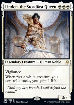 Linden, la Regina Risoluta - Throne of Eldraine (Rare) [ELD-20]